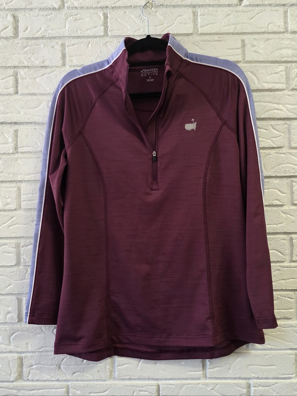 Masters Tech Active Mock Neck Performance Top NWOT